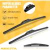 imageMIKKUPPA 16quot Front Windshield Wiper Blades UJ hook AllSeason Silent Windshield Window Wipers OEM Quality for Original Equipment Replacement202012 fit for 20082012 Ford Escape