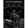 imageMIKKUPPA 91618 Lug Nuts  Replacement for 20052011 Dodge Dakota 20042009 Durango 20042009 RAM 1500 19942010 RAM 2500 20032010 RAM 3500 Aftermarket Wheel 24pcs Black Closed End Lug NutsBlack