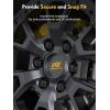 imageMIKKUPPA 91618 Lug Nuts  Replacement for 20052011 Dodge Dakota 20042009 Durango 20042009 RAM 1500 19942010 RAM 2500 20032010 RAM 3500 Aftermarket Wheel 24pcs Black Closed End Lug NutsBlack