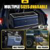 imageMIKKUPPA Car Trunk Organizer  65L Collapsible Trunk Organizer with Lid Sturdy Car Storage for SUV Auto Truck Van with Adjustable Straps and Non Slip Bottom BlackBlue