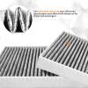imageMIKKUPPA KTO47CF11966 Premium Cabin Air Filter Replacement for Chevy GMC Cadillac BuickReplacement 13356914