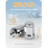 imageMIKKUPPA M12x15 Wheel Lug Nuts Replacement for 20062017 Jeep Compass 20072017 Patriot 20102019 Chevy Cruze 20162024 Malibu Aftermarket Wheel 138quot Height Chrome 20PCS Closed End Tire Nuts Silver