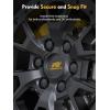 imageMIKKUPPA M14x15 Lug Nuts  OnePiece Chrome OEM Factory Style Large Acorn Seat Lug Nuts 78quot Hex Replacement for Most Chrysler Dodge Jeep Ram Vehicles 24pcs Replace OEM 611330Black