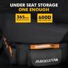 imageMIKKUPPA Under Seat Storage Bag Fit for SuperCrew Cab Truck Under Seat Organizer with 4 Detachable Inner Dividers ampamp Antislip Bottom Fit for Crew CabFull Size Trucks BlackLarge