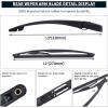 imageRear Wiper Arm Blade Compatible with 20042009 Dodge Durango 20072009 Chrysler Aspen  MIKKUPPA Back Windshield Wiper Assembly Replacement  All Season Natural Rubber Cleaning WindowReplacement for Chrysler 300C 20052008