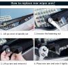 imageRear Wiper Arm Blade Compatible with 20042009 Dodge Durango 20072009 Chrysler Aspen  MIKKUPPA Back Windshield Wiper Assembly Replacement  All Season Natural Rubber Cleaning WindowReplacement for Ford Expedition 20092016