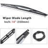 imageRear Wiper Arm Blade Compatible with 20042009 Dodge Durango 20072009 Chrysler Aspen  MIKKUPPA Back Windshield Wiper Assembly Replacement  All Season Natural Rubber Cleaning WindowReplacement for Honda CRV 20072011