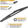 imageRear Wiper Arm Blade Replacement for 20002012 Toyota RAV4  MIKKUPPA Back Windshield Wiper Assembly Replacement  All Season Natural Rubber Cleaning WindowReplacement for Ford Edge 20072014