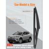 imageRear Wiper Arm Blade Replacement for 20002012 Toyota RAV4  MIKKUPPA Back Windshield Wiper Assembly Replacement  All Season Natural Rubber Cleaning WindowReplacement for Toyota Rav4 20132018