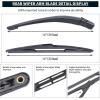 imageRear Wiper Arm Blade Replacement for 20002012 Toyota RAV4  MIKKUPPA Back Windshield Wiper Assembly Replacement  All Season Natural Rubber Cleaning WindowReplacement for Volvo XC60 20122017