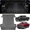 imageMIKKUPPA Truck Bed Mat  Compatible with 20192024 Chevy SilveradoGMC Sierra 1500 58FT Short Bed TPE Heavy Duty Pickup Cargo Liner All Weather Protection Car Cargo Mat