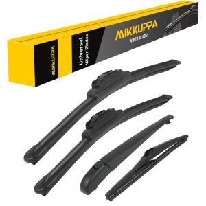 imageMIKKUPPA 16quot Front Windshield Wiper Blades UJ hook AllSeason Silent Windshield Window Wipers OEM Quality for Original Equipment Replacement22211112 fit for Jeep Grand Cherokee