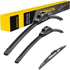 imageMIKKUPPA 16quot Front Windshield Wiper Blades UJ hook AllSeason Silent Windshield Window Wipers OEM Quality for Original Equipment Replacement241813 fit for Chevy Equinox