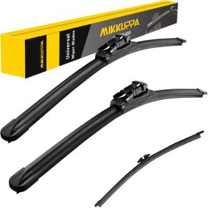 imageMIKKUPPA 16quot Front Windshield Wiper Blades UJ hook AllSeason Silent Windshield Window Wipers OEM Quality for Original Equipment Replacement242011 fit for Ford Escape