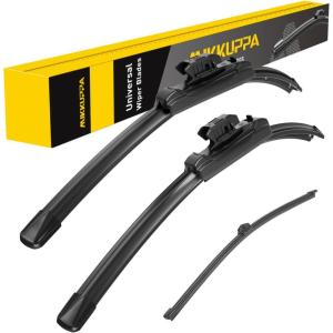 imageMIKKUPPA 16quot Front Windshield Wiper Blades UJ hook AllSeason Silent Windshield Window Wipers OEM Quality for Original Equipment Replacement242013 fit for BMW X2