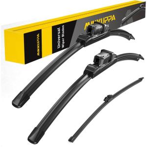 imageMIKKUPPA 16quot Front Windshield Wiper Blades UJ hook AllSeason Silent Windshield Window Wipers OEM Quality for Original Equipment Replacement242014 fit for Volvo XC90