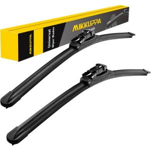 imageMIKKUPPA 16quot Front Windshield Wiper Blades UJ hook AllSeason Silent Windshield Window Wipers OEM Quality for Original Equipment Replacement2421 fit for Buick Enclave Chevy Traverse