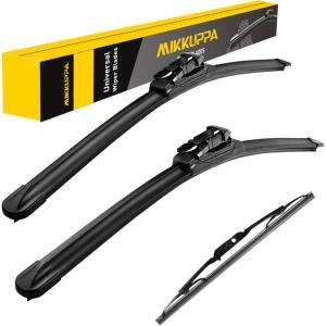 imageMIKKUPPA 16quot Front Windshield Wiper Blades UJ hook AllSeason Silent Windshield Window Wipers OEM Quality for Original Equipment Replacement242113 fit for Chevrolet Traverse