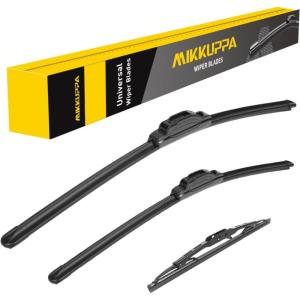 imageMIKKUPPA 16quot Front Windshield Wiper Blades UJ hook AllSeason Silent Windshield Window Wipers OEM Quality for Original Equipment Replacement261612 fit for Honda CRV