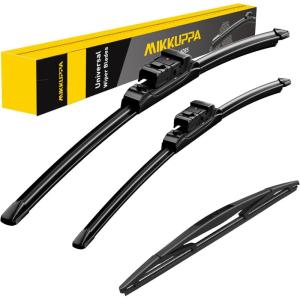 imageMIKKUPPA 16quot Front Windshield Wiper Blades UJ hook AllSeason Silent Windshield Window Wipers OEM Quality for Original Equipment Replacement261612 fit for 20182023 Subaru Crosstrek