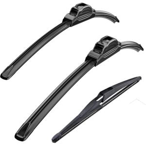 imageMIKKUPPA 16quot Front Windshield Wiper Blades UJ hook AllSeason Silent Windshield Window Wipers OEM Quality for Original Equipment Replacement261712 fit for Nissan Rogue