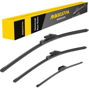 imageMIKKUPPA 16quot Front Windshield Wiper Blades UJ hook AllSeason Silent Windshield Window Wipers OEM Quality for Original Equipment Replacement261913 fit for Jaguar FPACE