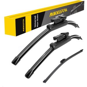 imageMIKKUPPA 16quot Front Windshield Wiper Blades UJ hook AllSeason Silent Windshield Window Wipers OEM Quality for Original Equipment Replacement262012 fit for BMW X3 X4