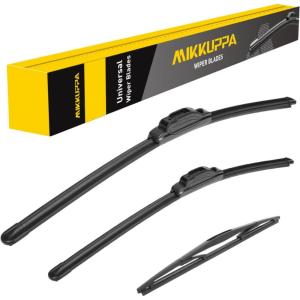 imageMIKKUPPA 16quot Front Windshield Wiper Blades UJ hook AllSeason Silent Windshield Window Wipers OEM Quality for Original Equipment Replacement262014 fit for Acura MDX