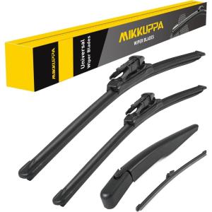 imageMIKKUPPA 16quot Front Windshield Wiper Blades UJ hook AllSeason Silent Windshield Window Wipers OEM Quality for Original Equipment Replacement26221311 fit for Ford Explorer
