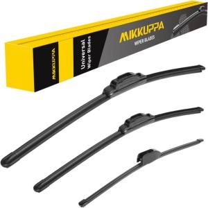 imageMIKKUPPA 16quot Front Windshield Wiper Blades UJ hook AllSeason Silent Windshield Window Wipers OEM Quality for Original Equipment Replacement281413 fit for Hyundai Elantra