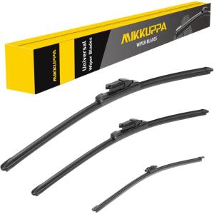 imageMIKKUPPA 22quot21quot12quot Windshield Wiper Kit  Replacement for 20112023 Dodge Durango 20112013 Jeep Grand Cherokee  UJ Hook All Season Wiper Blades Pack of 3262014 fit for BMW X5