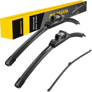 imageMIKKUPPA 22quot21quot12quot Windshield Wiper Kit  Replacement for 20112023 Dodge Durango 20112013 Jeep Grand Cherokee  UJ Hook All Season Wiper Blades Pack of 3242015 fit for Audi Q5