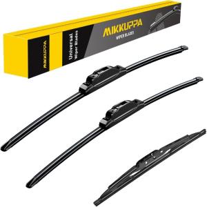 imageMIKKUPPA 22quot21quot12quot Windshield Wiper Kit  Replacement for 20112023 Dodge Durango 20112013 Jeep Grand Cherokee  UJ Hook All Season Wiper Blades Pack of 3242010 fit for Chevrolet Traverse