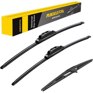 imageMIKKUPPA 22quot21quot12quot Windshield Wiper Kit  Replacement for 20112023 Dodge Durango 20112013 Jeep Grand Cherokee  UJ Hook All Season Wiper Blades Pack of 3222114 fit for Honda Pilot