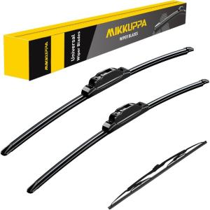 imageMIKKUPPA 22quot21quot12quot Windshield Wiper Kit  Replacement for 20112023 Dodge Durango 20112013 Jeep Grand Cherokee  UJ Hook All Season Wiper Blades Pack of 3262016 fit for Dodge Grand Caravan