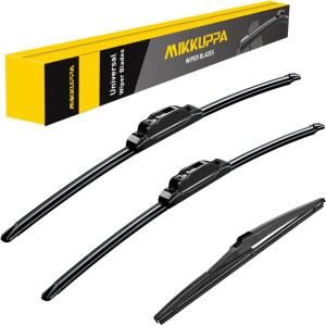 imageMIKKUPPA 22quot21quot12quot Windshield Wiper Kit  Replacement for 20112023 Dodge Durango 20112013 Jeep Grand Cherokee  UJ Hook All Season Wiper Blades Pack of 3262012 fit for Toyota Highlander