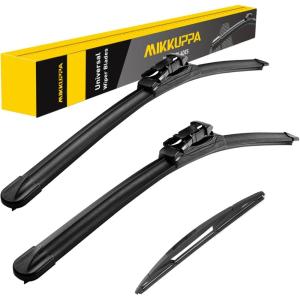 imageMIKKUPPA 22quot21quot12quot Windshield Wiper Kit  Replacement for 20112023 Dodge Durango 20112013 Jeep Grand Cherokee  UJ Hook All Season Wiper Blades Pack of 3202012 fit for 20082012 Ford Escape