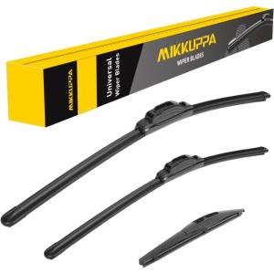 imageMIKKUPPA 22quot21quot12quot Windshield Wiper Kit  Replacement for 20112023 Dodge Durango 20112013 Jeep Grand Cherokee  UJ Hook All Season Wiper Blades Pack of 3261810 fit for Honda HRV