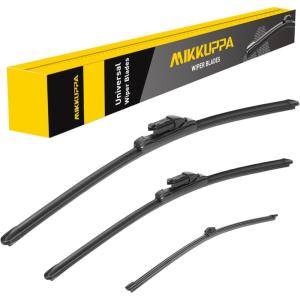 imageMIKKUPPA 22quot21quot12quot Windshield Wiper Kit  Replacement for 20112023 Dodge Durango 20112013 Jeep Grand Cherokee  UJ Hook All Season Wiper Blades Pack of 3261613 fit for BMW X1