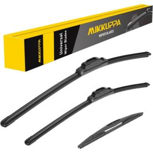 imageMIKKUPPA 22quot21quot12quot Windshield Wiper Kit  Replacement for 20112023 Dodge Durango 20112013 Jeep Grand Cherokee  UJ Hook All Season Wiper Blades Pack of 3242012 fit for BMW X5