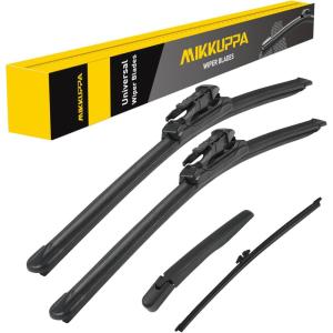 imageMIKKUPPA 22quot21quot12quot Windshield Wiper Kit  Replacement for 20112023 Dodge Durango 20112013 Jeep Grand Cherokee  UJ Hook All Season Wiper Blades Pack of 328281015 fit for Ford Edge