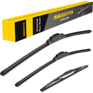 imageMIKKUPPA 22quot21quot12quot Windshield Wiper Kit  Replacement for 20112023 Dodge Durango 20112013 Jeep Grand Cherokee  UJ Hook All Season Wiper Blades Pack of 3281414 fit for Honda Fit