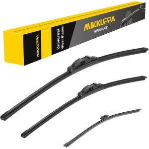 imageMIKKUPPA 22quot21quot12quot Windshield Wiper Kit  Replacement for 20112023 Dodge Durango 20112013 Jeep Grand Cherokee  UJ Hook All Season Wiper Blades Pack of 3262013 fit for BMW X3