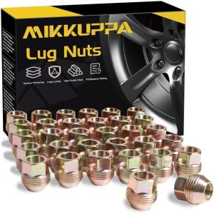 imageMIKKUPPA OEM M14x15 Lug Nuts  Replacement for 19992022 Chevy Silverado 1500 GMC Sierra 19882000 C1500 C2500 20012022 Chevy Tahoe 9591772 9595175 Open Factory Wheel Lug Nut 24PCS32 Pack