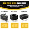 imageMIKKUPPA Car Trunk Organizer  65L Cationic Oxford Cloth Trunk Organizer with Lid for SUV Truck and Van  Foldable and SkinFriendly Material  Adjustable Straps and NonSlip Bottom
