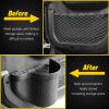 imageMIKKUPPA JL Storage Pockets  Front and Rear Door Pockets Compatible with 20182023 Jeep Wrangler JL JLU 4 Door Interior Storage Accessories Black 4PCsFront  Rear