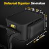 imageMIKKUPPA Wheel Well Storage Bin ampamp Under Seat Storage Compatible with 20182023 Jeep Wrangler JL JLU