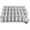 imageMIKKUPPA 32PCS 91618 Lug Nuts  34quot Hex 19quot Tall 087quot Wide  Replacement for 19942010 Dodge Ram 25003500 Aftermarket Wheel  Chrome Bulge Acorn Closed End Solid Lug Nuts