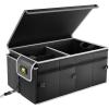 imageMIKKUPPA Car Trunk Organizer  65L Cationic Oxford Cloth Trunk Organizer with Lid for SUV Truck and Van  Foldable and SkinFriendly Material  Adjustable Straps and NonSlip Bottom