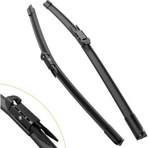 imageMIKKUPPA 28quot28quot Windshield Wipers Blades Replacement for 20132020 Ford Escape 20122018 Focus 20132019 Fusion 20152021 Edge Pinch Tab All Season Wiper BladesPack of 2